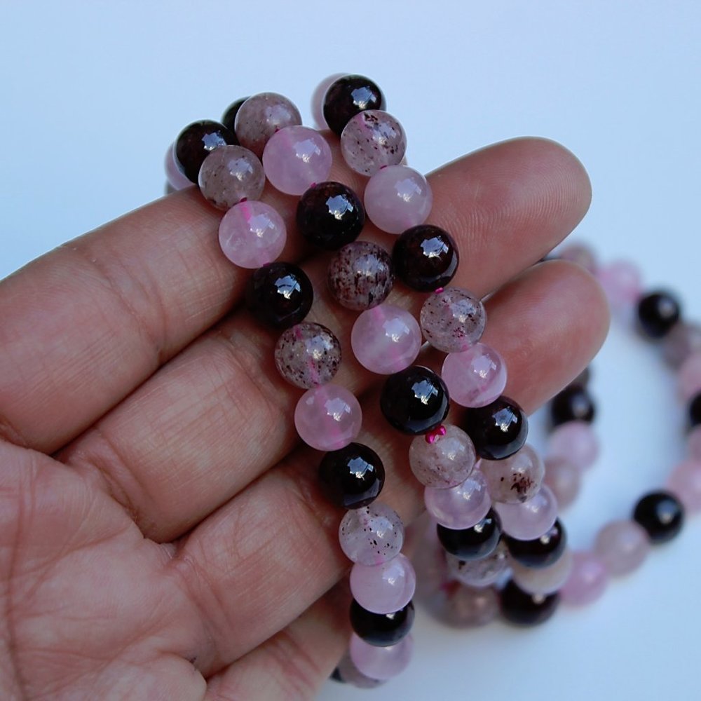 Heart Chakra Beaded Bracelet